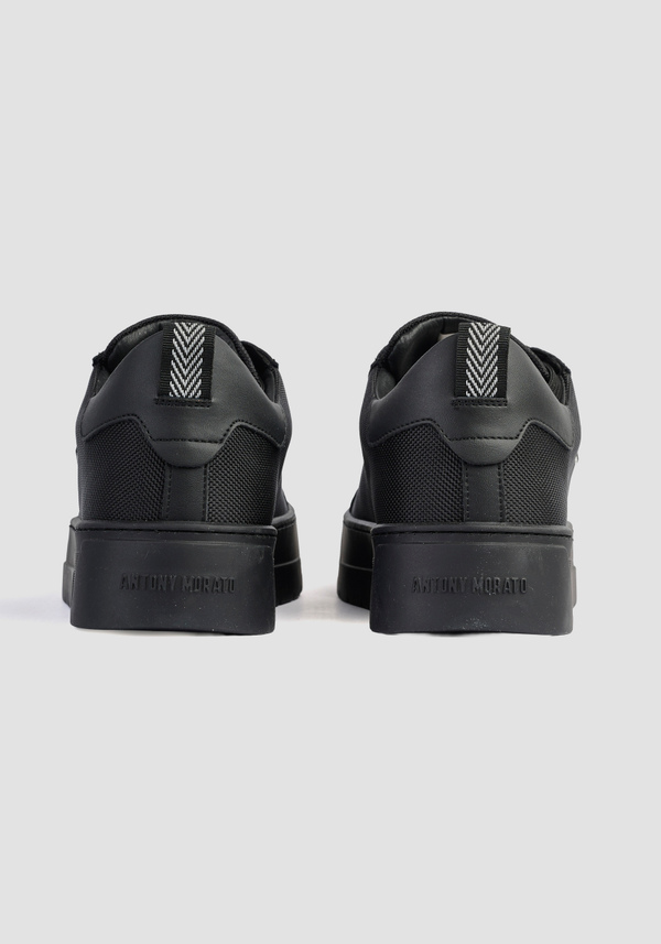 "METAL BOLD" SNEAKERS IN NYLON AND LEATHER - Antony Morato Online Shop