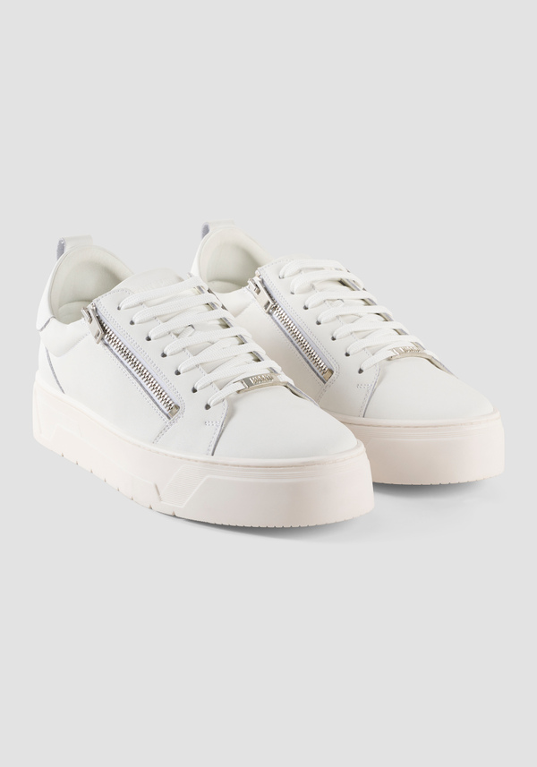 SNEAKERS „ZIPPER“ AUS LEDER - Antony Morato Online Shop