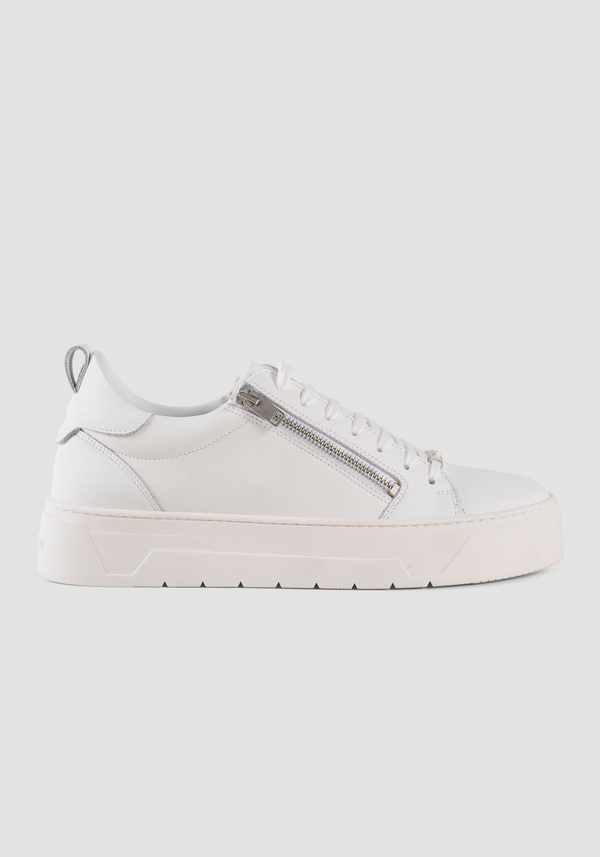 SNEAKERS „ZIPPER“ AUS LEDER - Antony Morato Online Shop