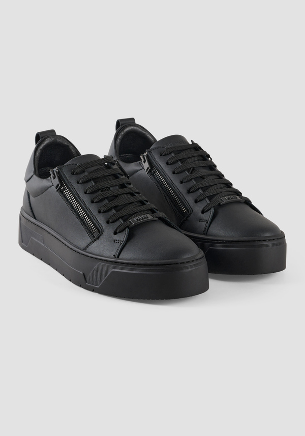 SNEAKER "ZIPPER" IN PELLE - Antony Morato Online Shop