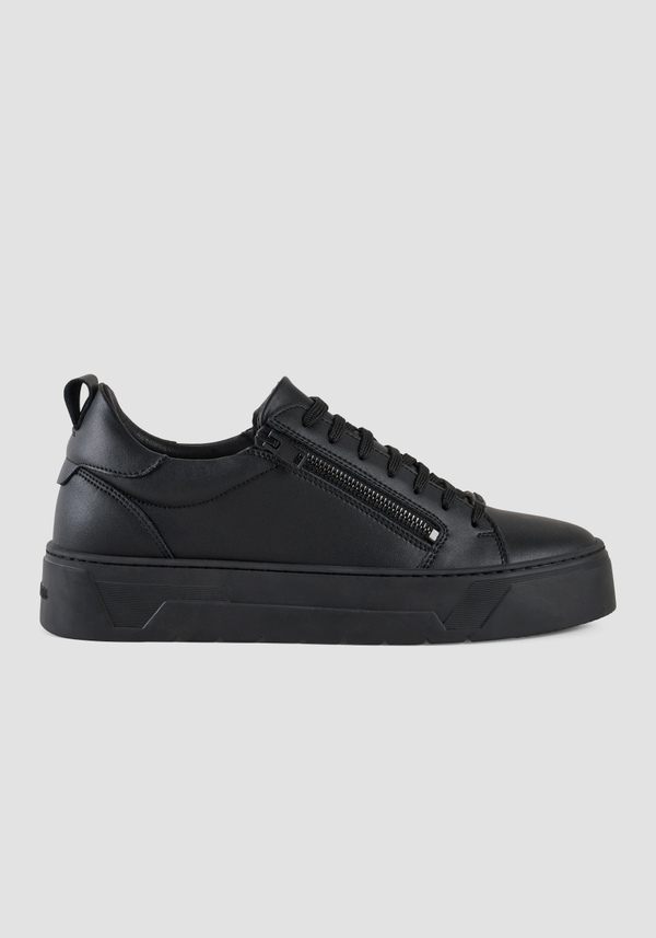 SNEAKER "ZIPPER" IN PELLE - Antony Morato Online Shop