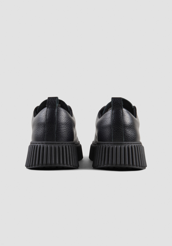 SNEAKERS „ALLEN“ AUS SCHWARZFARBENEM LEDER - Antony Morato Online Shop