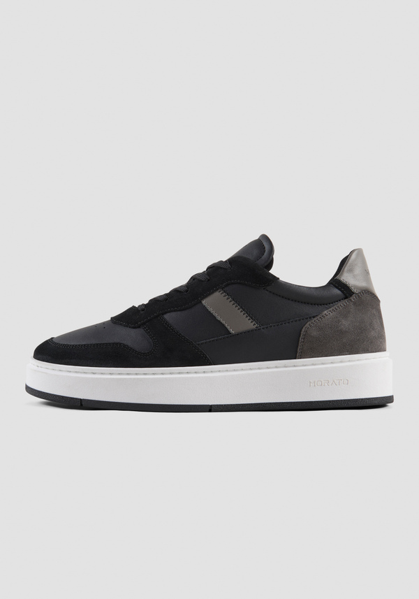 SNEAKERS „EMRE“ AUS SCHWARZEM LEDER - Antony Morato Online Shop
