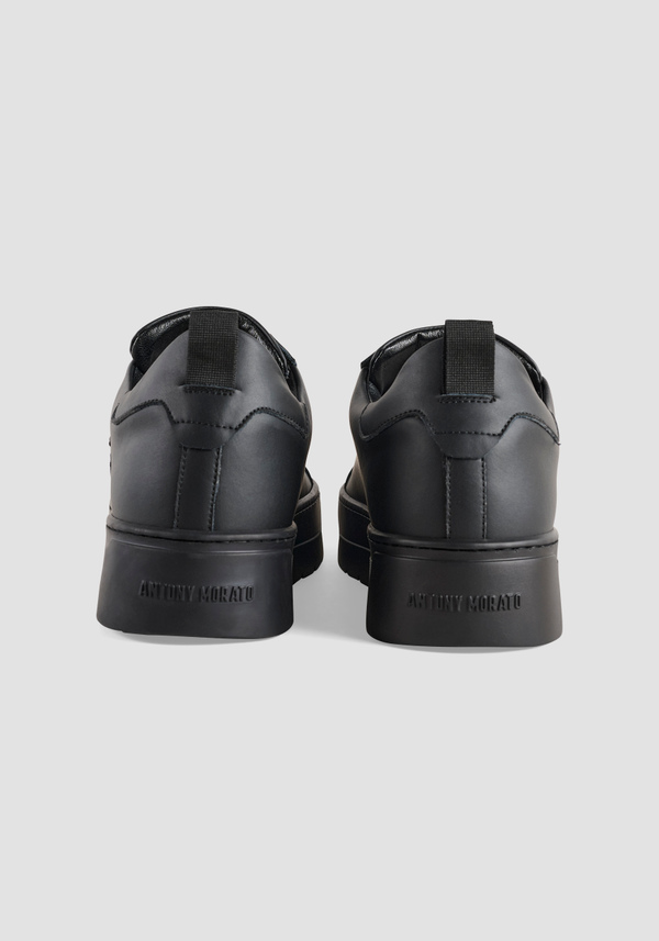 "FLARE" LEATHER SNEAKERS - Antony Morato Online Shop