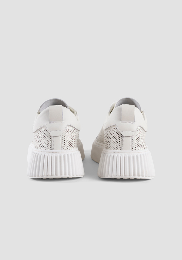 "HOPPER"  LEATHER SNEAKERS - Antony Morato Online Shop
