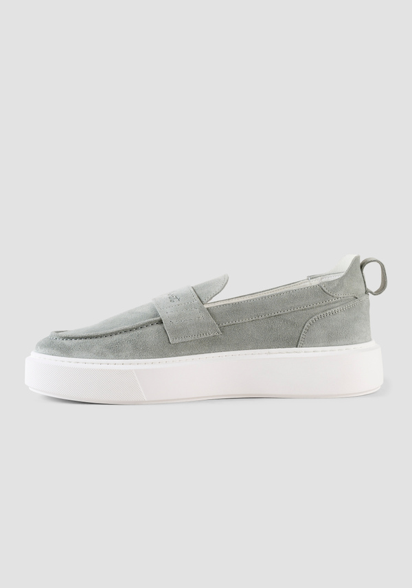 "ROWAN" SUEDE LOAFERS - Antony Morato Online Shop