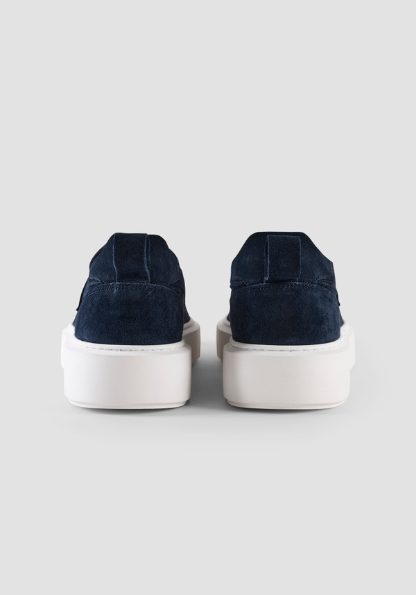 "ROWAN" SUEDE LOAFERS - Antony Morato Online Shop
