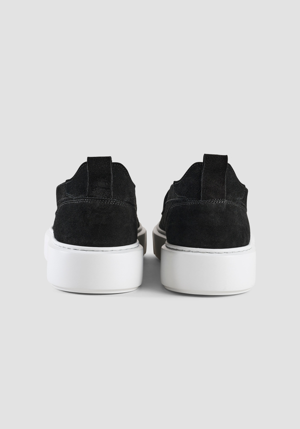 "ROWAN" SUEDE LOAFERS - Antony Morato Online Shop