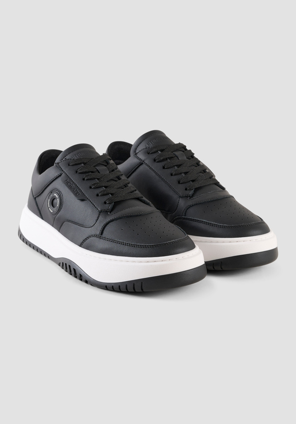 LEATHER SNEAKERS - Antony Morato Online Shop