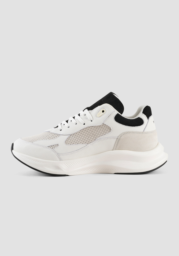 SNEAKER « KALB » MIX SUEDE ET CUIR - Antony Morato Online Shop