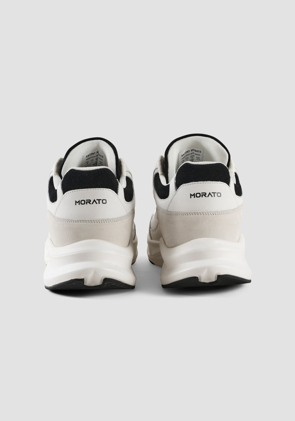 SNEAKER « KALB » MIX SUEDE ET CUIR - Antony Morato Online Shop