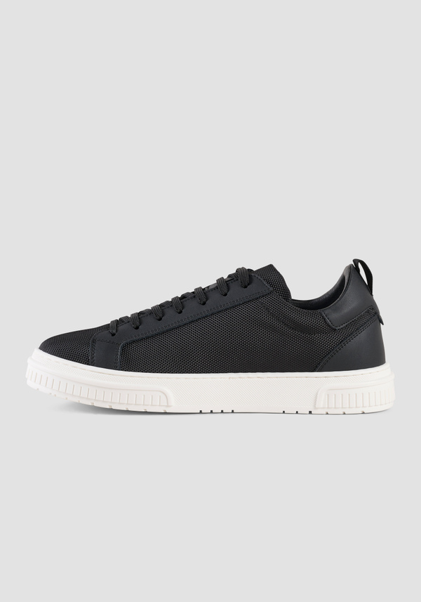 SNEAKER "RICO" IN PELLE E TESSUTO - Antony Morato Online Shop