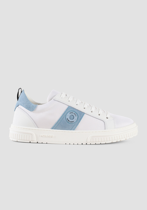 SNEAKER "RICO" SOFT IN PELLE E CAMOSCIO CON INSERTI IN TESSUTO - Antony Morato Online Shop