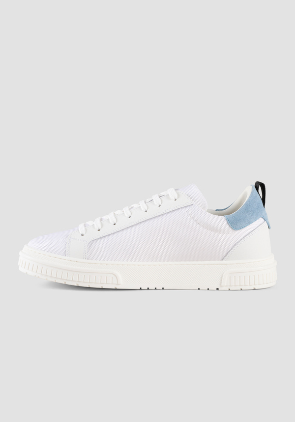 SNEAKER "RICO" SOFT IN PELLE E CAMOSCIO CON INSERTI IN TESSUTO - Antony Morato Online Shop