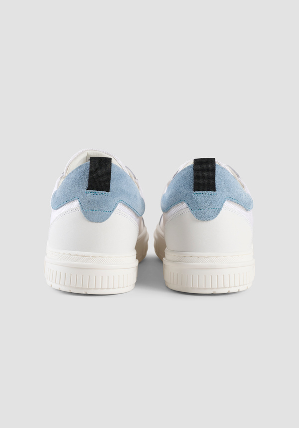 SNEAKER "RICO" SOFT IN PELLE E CAMOSCIO CON INSERTI IN TESSUTO - Antony Morato Online Shop