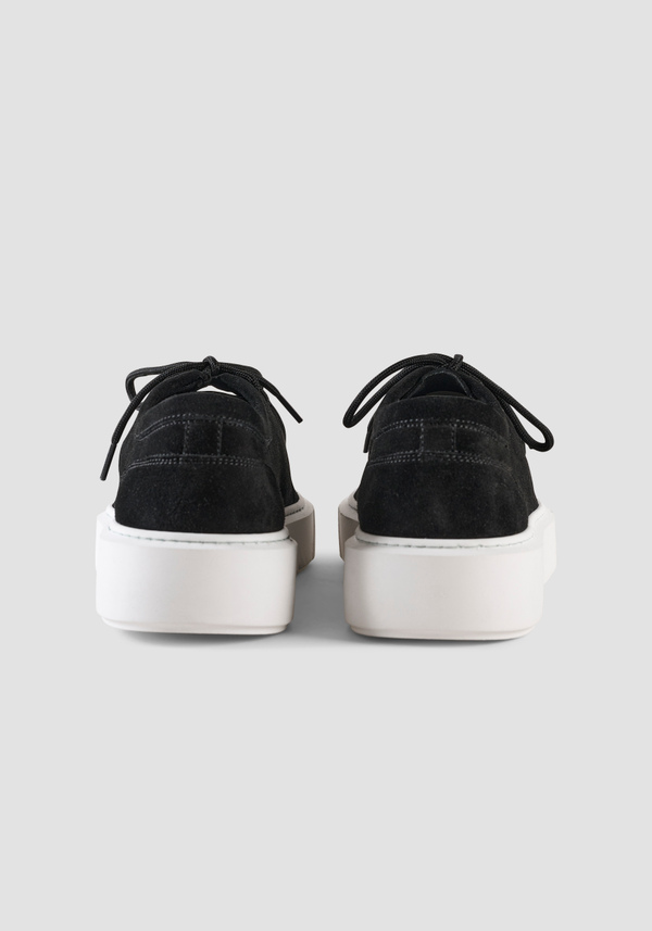 SNEAKERS « ZIPPER » EN DAIM - Antony Morato Online Shop