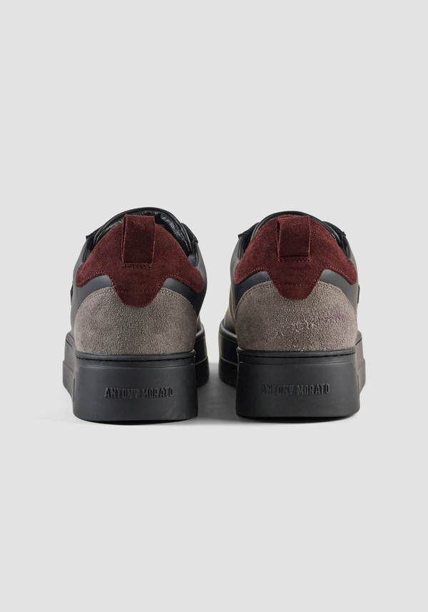 METAL "BOLD" MIX SNEAKERS IN LEATHER - Antony Morato Online Shop