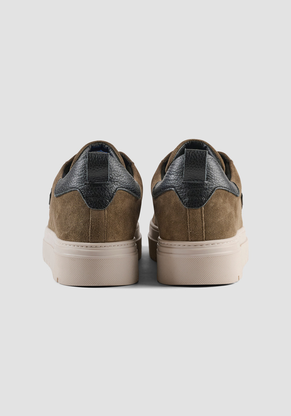 "METAL BOLD" SNEAKERS IN SUEDE - Antony Morato Online Shop