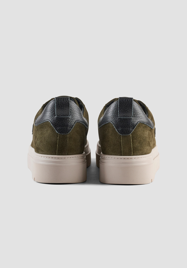 "METAL BOLD" SNEAKERS IN SUEDE - Antony Morato Online Shop