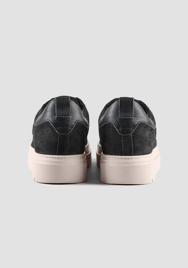 "METAL BOLD" SNEAKERS IN SUEDE - Antony Morato Online Shop