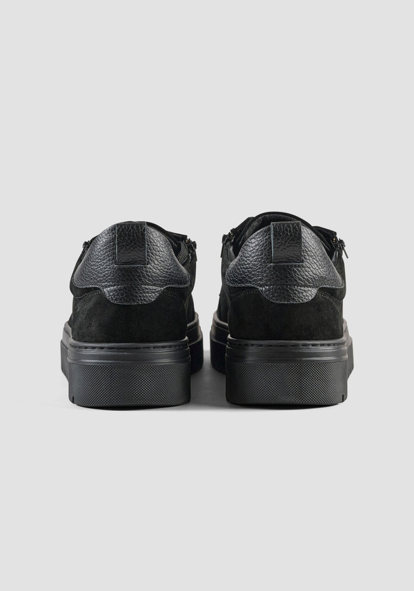 "ZIPPER" SNEAKERS IN SUEDE - Antony Morato Online Shop