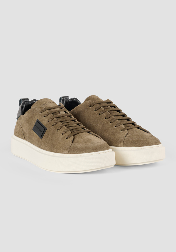 SNEAKER "METAL DIXON" IN CAMOSCIO - Antony Morato Online Shop