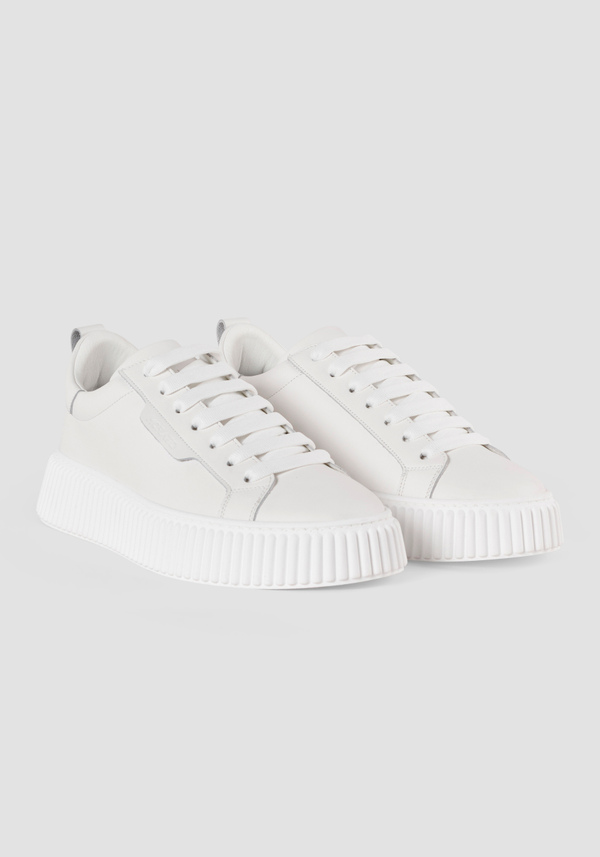 "HOPPER" SNEAKERS IN LEATHER - Antony Morato Online Shop