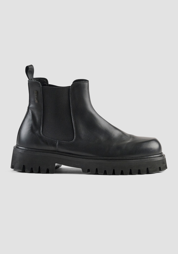 "ELAI" CHELSEA SHOE IN LEATHER - Antony Morato Online Shop