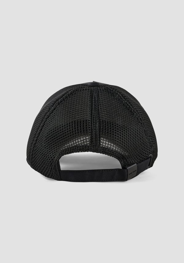 GORRA DE ALGODÓN CON ESTAMPADO DE CALAVERA DE GOMA - Antony Morato Online Shop