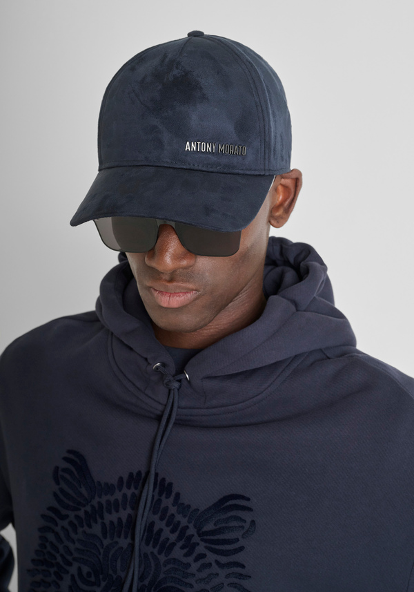 SUEDE-EFFECT FABRIC BASEBALL CAP - Antony Morato Online Shop