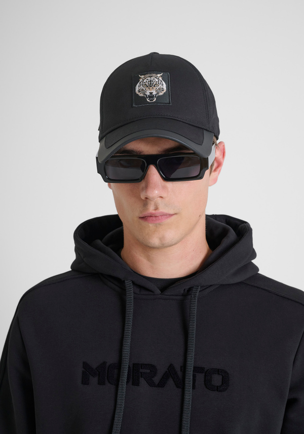 BASEBALL CAP WITH TIGER PATCH - Antony Morato Online Shop