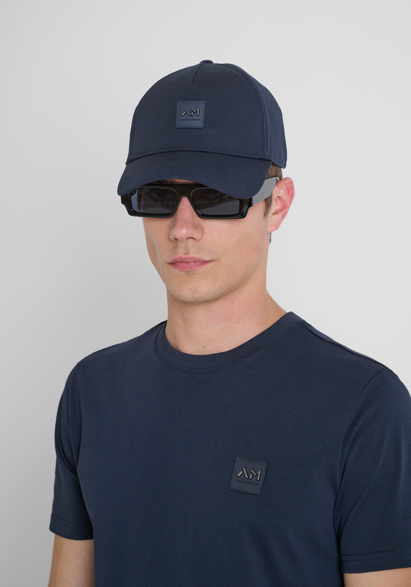 BASEBALL CAP WITH LOGO PATCH - Antony Morato Online Shop