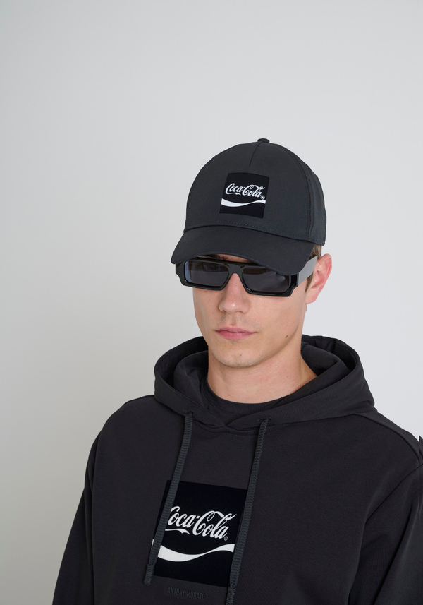 BASEBALL CAP WITH COCA- COLA PATCH - Antony Morato Online Shop