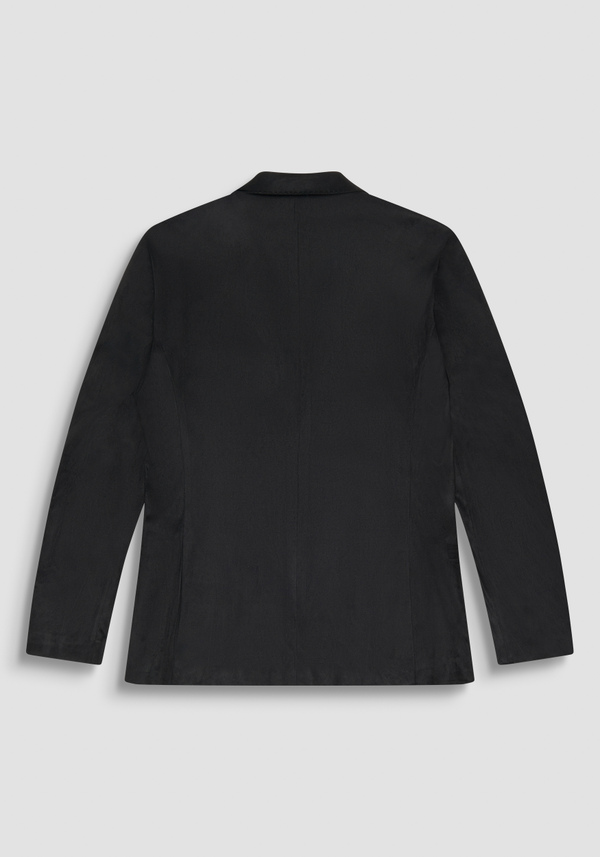 SLIM FIT "AMIRA" JACKET IN SUEDE-EFFECT FABRIC - Antony Morato Online Shop