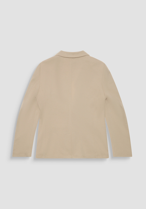 "ANOUK" SLIM-FIT JACKET IN STRETCH COTTON TWILL WITH TWO-BUTTON CLOSURE - Antony Morato Online Shop