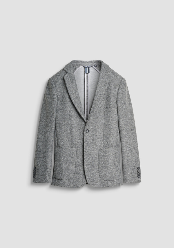 SLIM FIT JACKET "KIM" IN COMPOUND WOOL BLEND - Antony Morato Online Shop