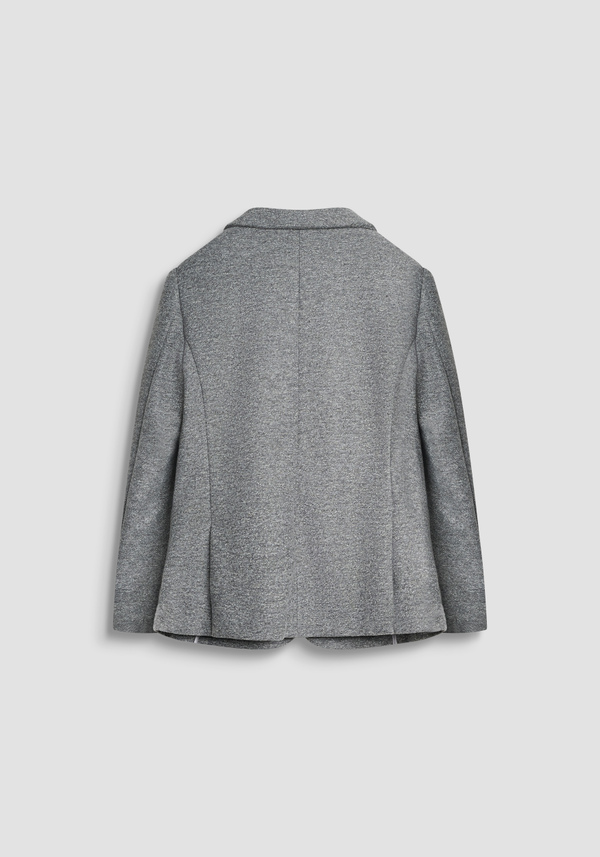 SLIM FIT JACKET "KIM" IN COMPOUND WOOL BLEND - Antony Morato Online Shop