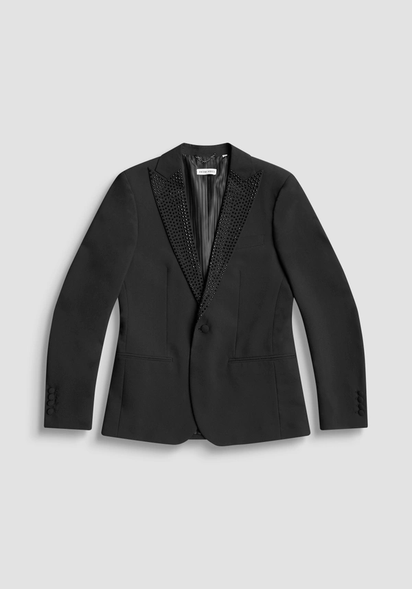 REGULAR FIT JACKET "VIVIENNE" IN STRETCH VISCOSE - Antony Morato Online Shop