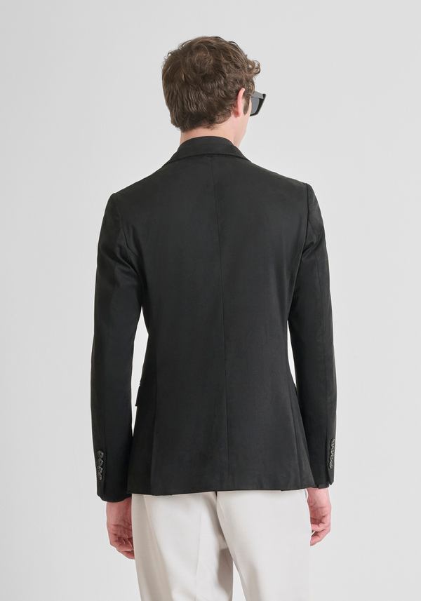 VESTE SLIM FIT « AMIRA » EN TISSU EFFET DAIM - Antony Morato Online Shop