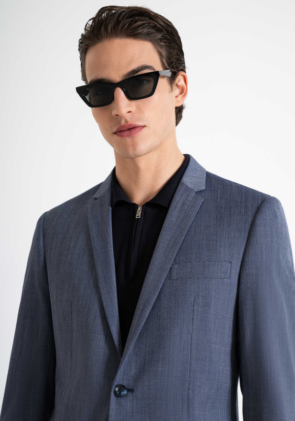 VESTE BONNIE SLIM FIT EN VISCOSE MÉLANGÉE EXTENSIBLE - Antony Morato Online Shop