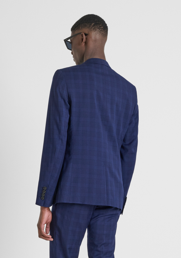 VESTE SLIM FIT « ROXANNE » AVEC EMPIÈCEMENTS EN SATIN DE COULEUR CONTRASTANTE - Antony Morato Online Shop