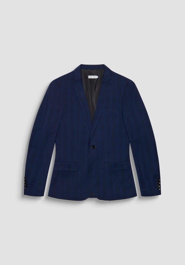 VESTE SLIM FIT « ROXANNE » AVEC EMPIÈCEMENTS EN SATIN DE COULEUR CONTRASTANTE - Antony Morato Online Shop