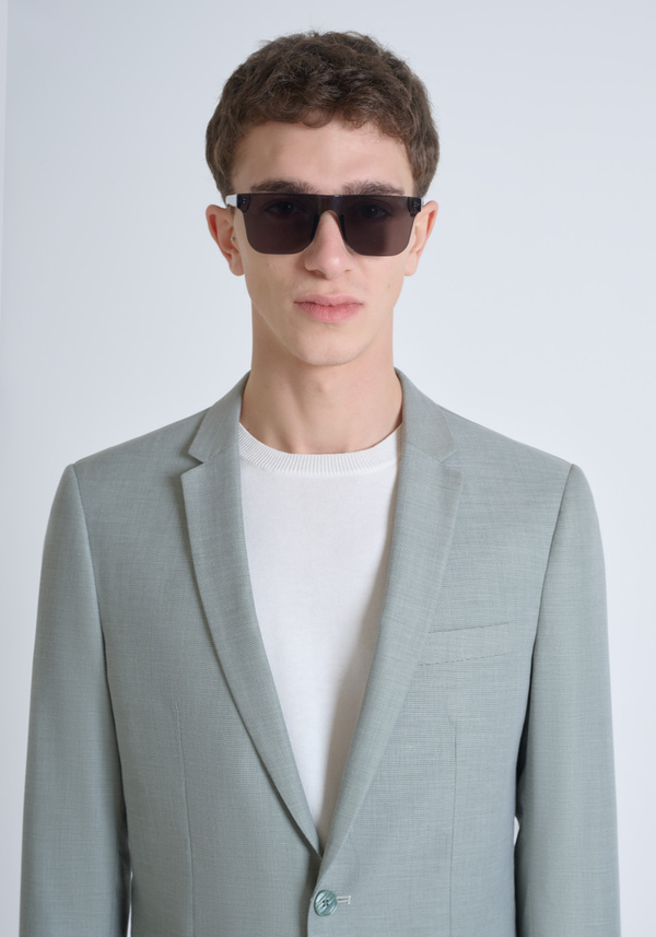 "BONNIE" SLIM FIT JACKET IN STRETCH FABRIC - Antony Morato Online Shop