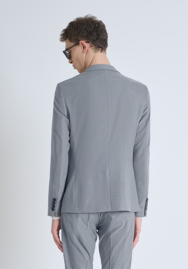 "BONNIE" SLIM FIT JACKET IN STRETCH FABRIC - Antony Morato Online Shop