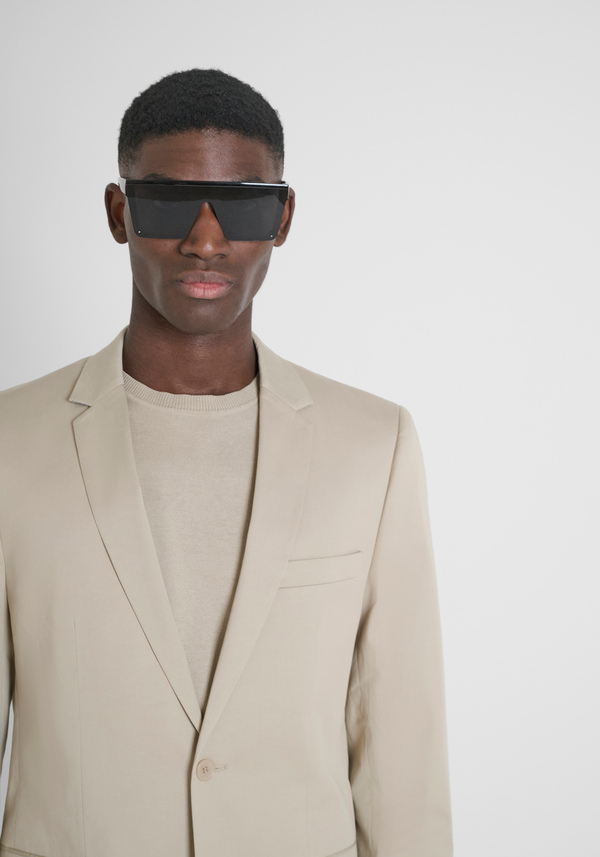 "BONNIE" STRETCH TWILL SLIM FIT JACKET - Antony Morato Online Shop