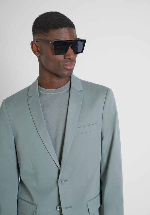 "BONNIE" STRETCH TWILL SLIM FIT JACKET - Antony Morato Online Shop