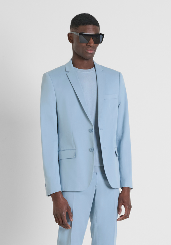 "BONNIE" STRETCH TWILL SLIM FIT JACKET - Antony Morato Online Shop