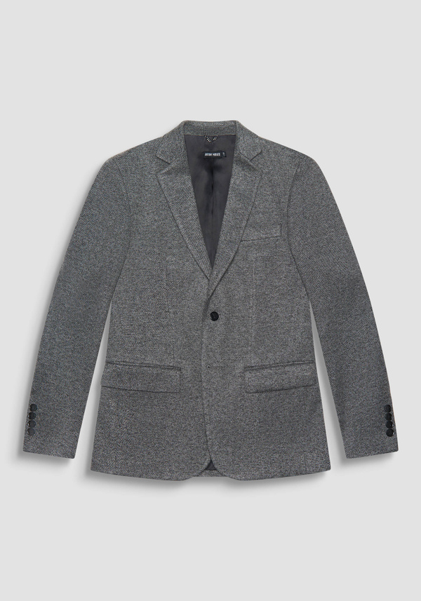GIACCA "ASHE" SUPER SLIM FIT GRIGIA IN MORBIDA VISCOSA ELASTICA - Antony Morato Online Shop