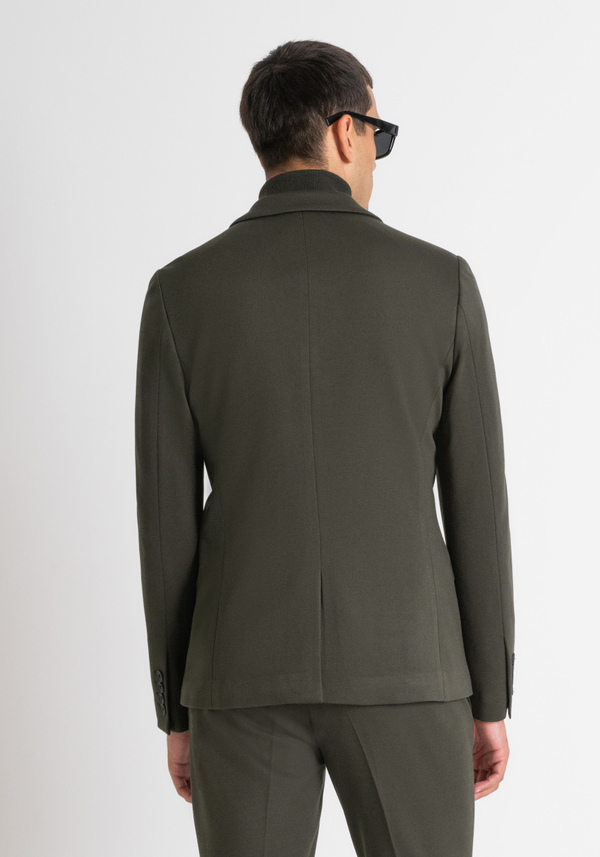 SUPER SLIM FIT "ASHE" JACKET IN VISCOSE BLEND - Antony Morato Online Shop