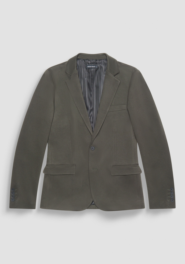 SUPER SLIM FIT "ASHE" JACKET IN VISCOSE BLEND - Antony Morato Online Shop